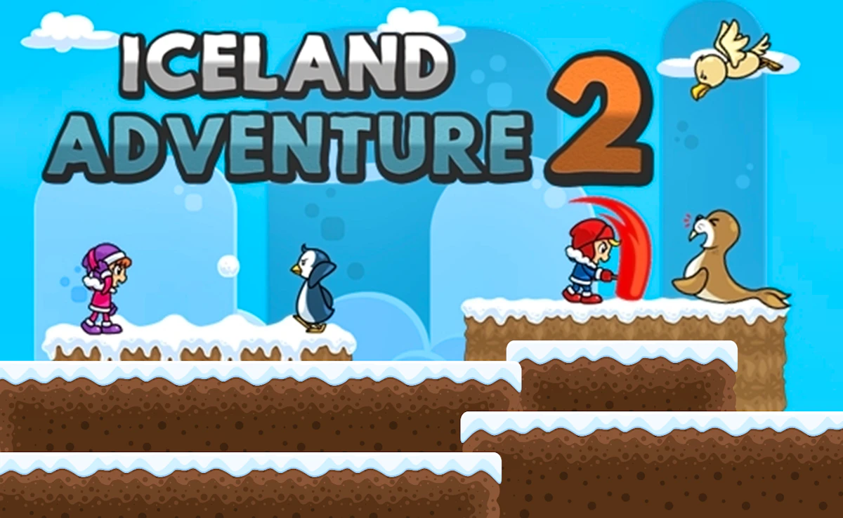 Play Icedland Adventure 2 — free online Kids game