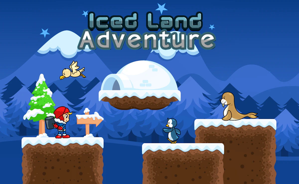 Play Icedland Adventure — free online Kids game