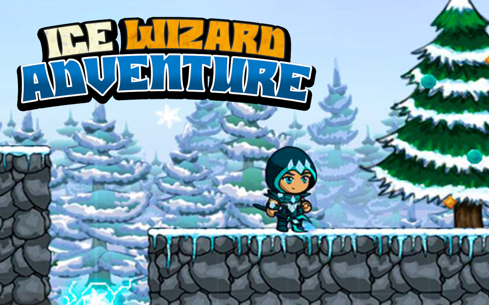 Icewizard Adventure — free online action game on Glaze Games