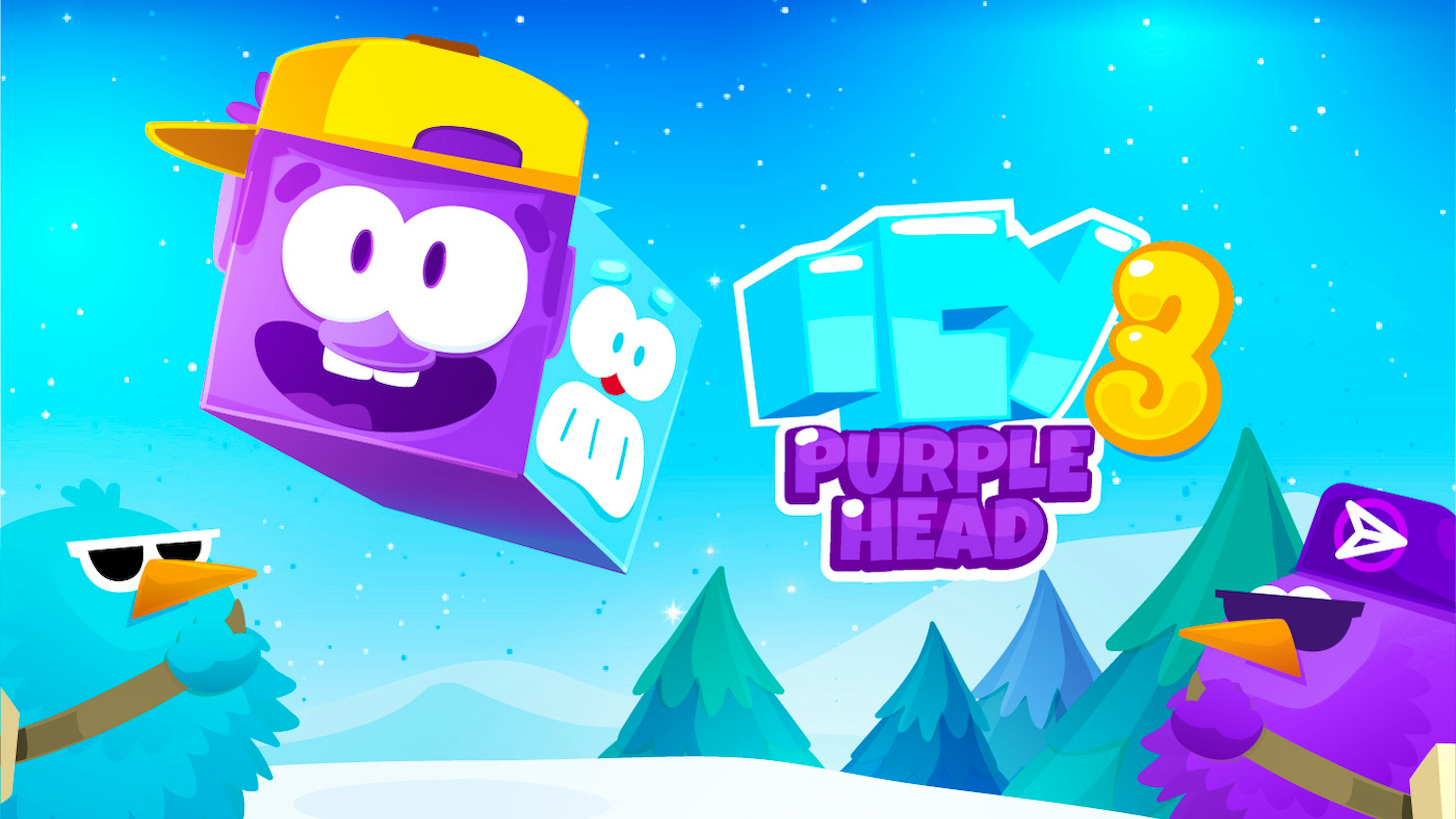 Icy Purple Head 3