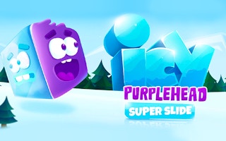 Icy Purple Head: Super Slide game cover