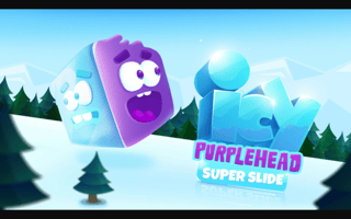 Icy Purple Head: Super Slide game cover