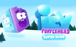 Icy Purple Head: Super Slide game cover