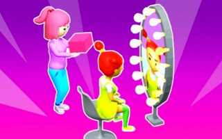 Idle Beauty Salon Tycoon game cover