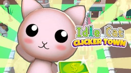 Idle Cat Town Clicker
