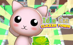 Idle Cat Town Clicker