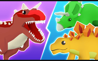 Idle Dino Farm Tycoon 3d game cover