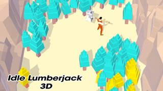 Idle Lumberjack 3d game cover