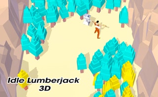 Idle Lumberjack 3d game cover