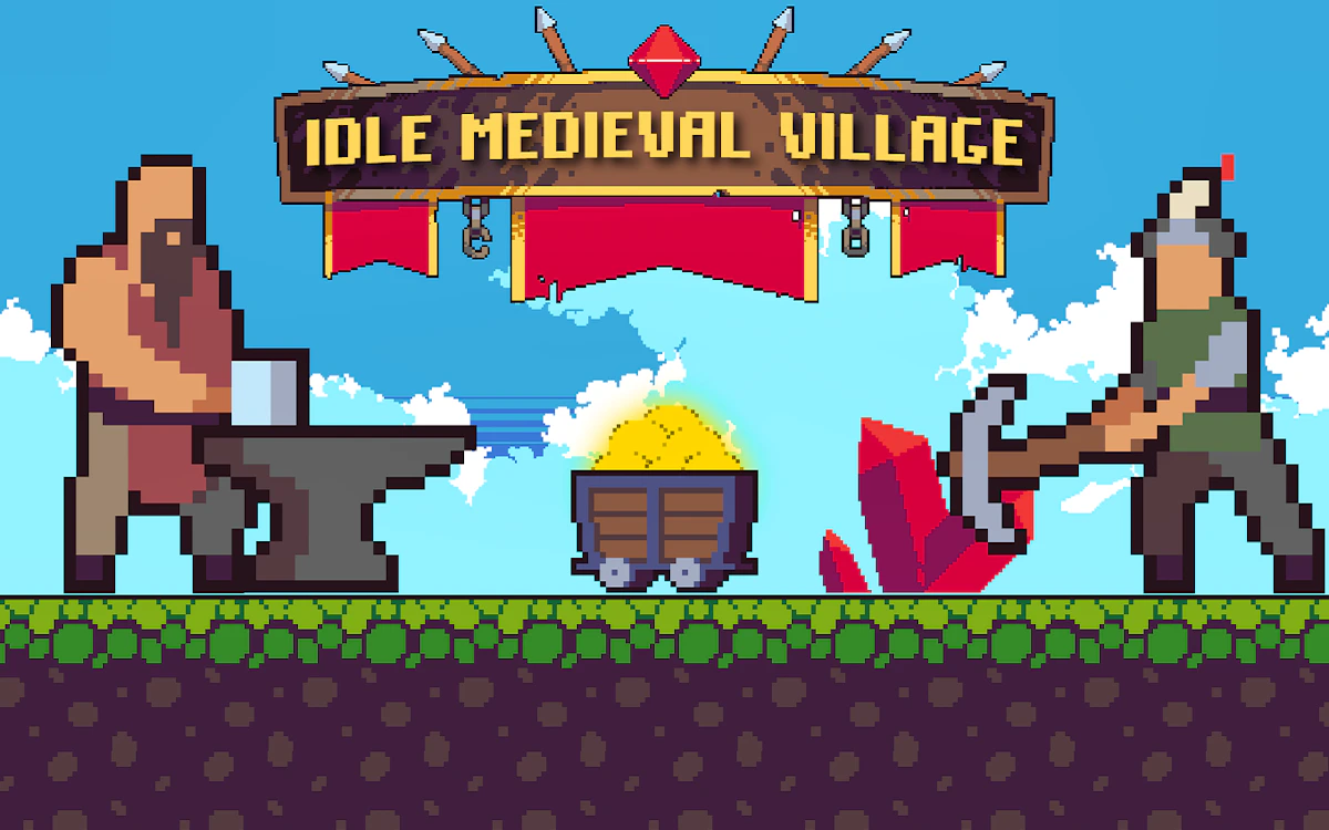 Play Idle Medieval Village — free online Action game