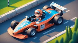 Idle Merge Car and Race