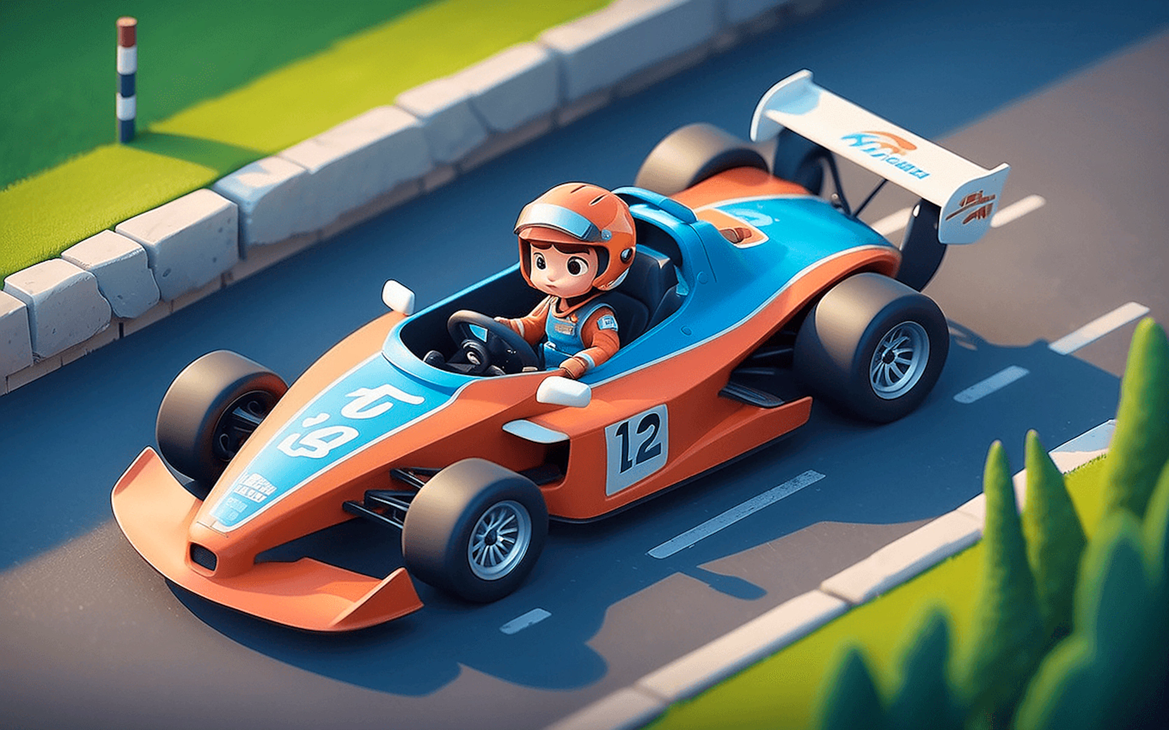 Idle Merge Car and Race