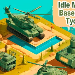 Idle Military Base. Army Tycoon Online strategy Games on taptohit.com