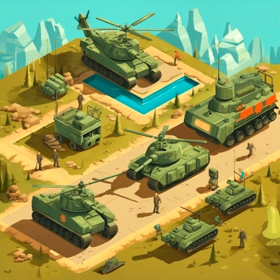 Idle Military Base. Army Tycoon By Gamepix