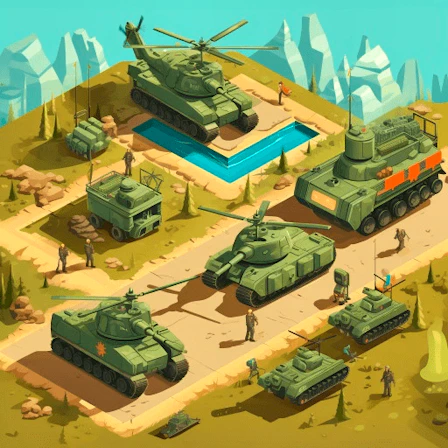 Idle Military Base. Army Tycoon game thumbnail
