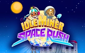 Idle Miner Space Rush game cover