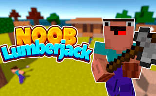 Juega gratis a Idle Noob Lumberjack