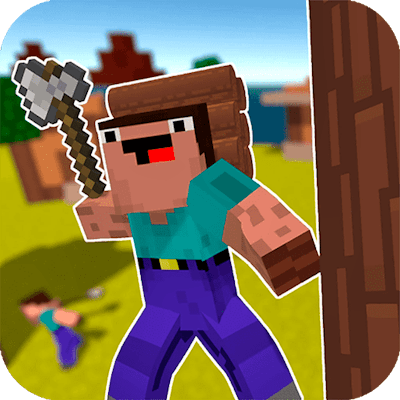 Idle Noob Lumberjack By Gamepix