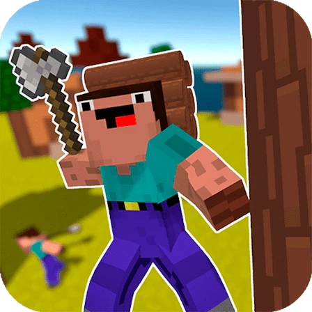 Idle Noob Lumberjack game thumbnail