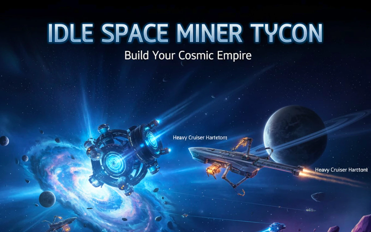 Play Idle Space Miner Tycoon — free online Clicker game