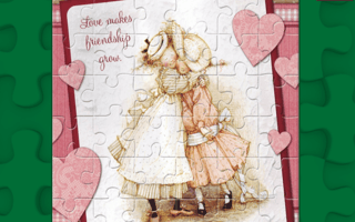 Illustration Love Puzzle game cover