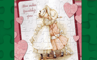 Illustration Love Puzzle