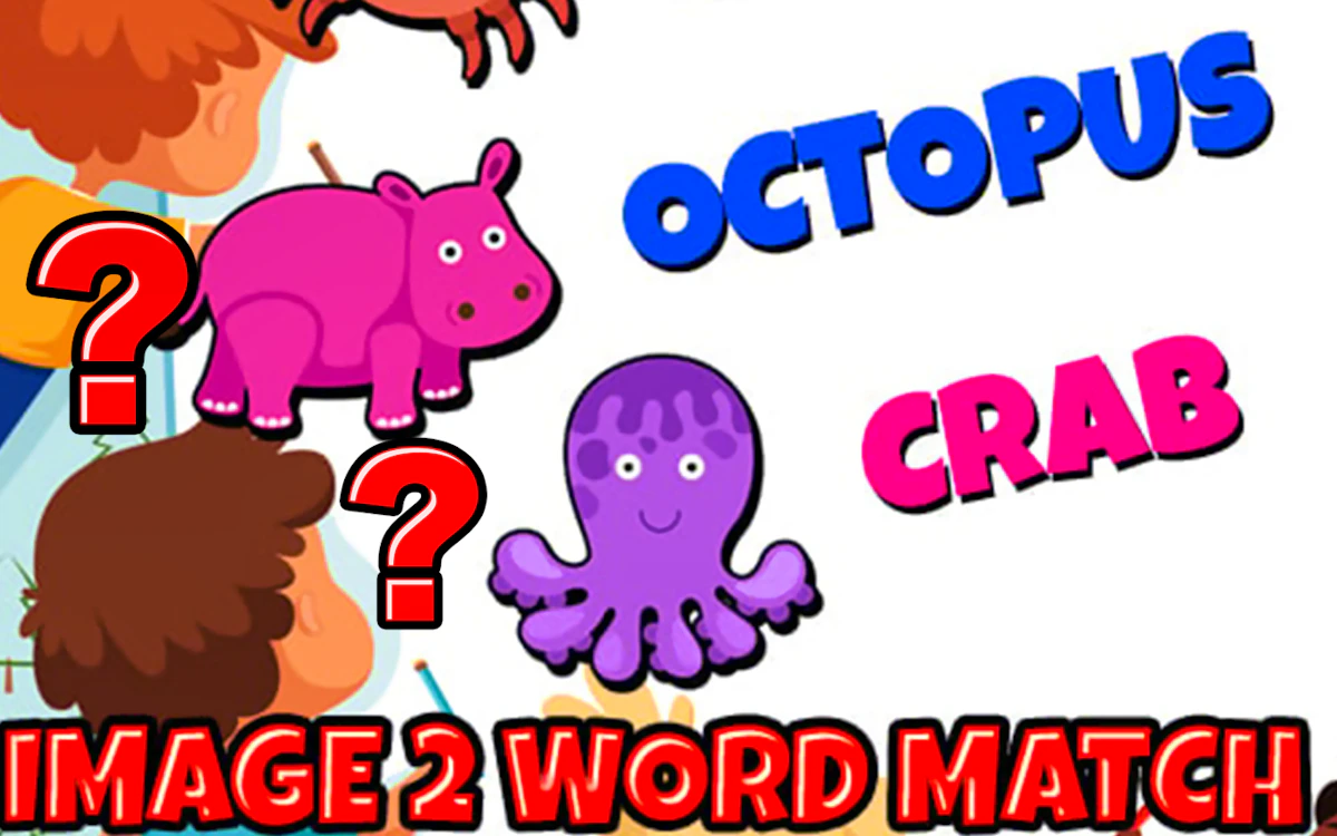 Play Image To Word Match — free online Kids game