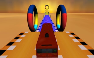 Impossible Bus Stunt 3d game cover