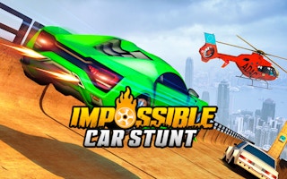 Impossible Car Stunt Game game cover