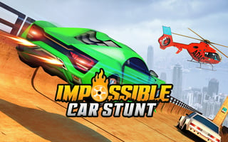 Impossible Car Stunt Game game cover