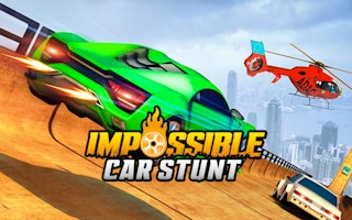 Impossible Car Stunt Game game cover