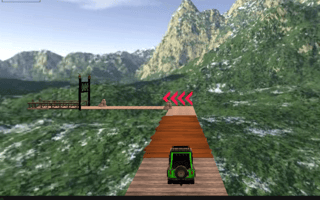 Impossible Jeep Racing Game : Crazy Tracks game cover