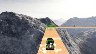 Impossible Jeep Stunt Driving : Impossible Tracks game cover