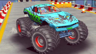 Impossible Monster Truck Race Monster Truck Games 2021 game cover