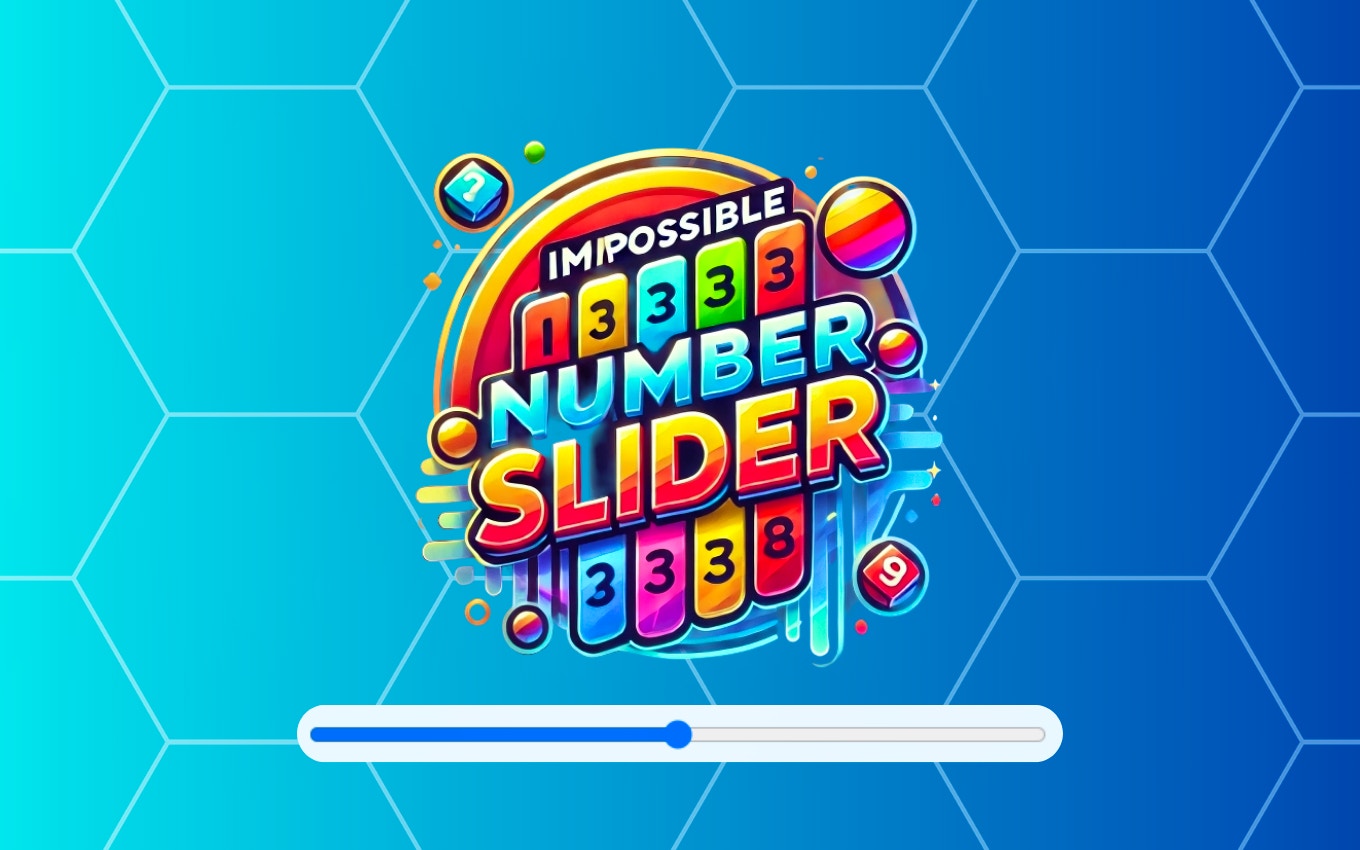 Impossible Number Slider