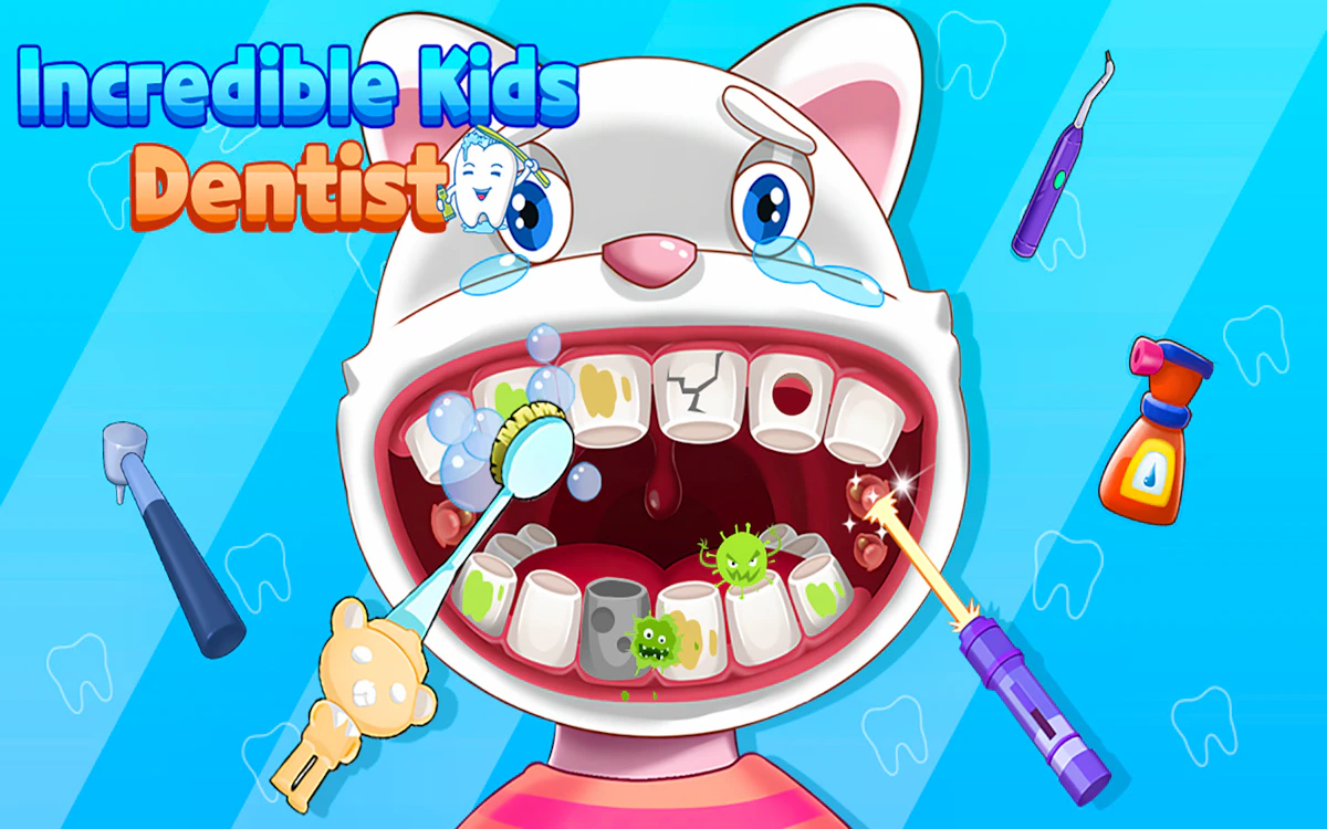 Play Incredible Kids Dentist — free online Kids game