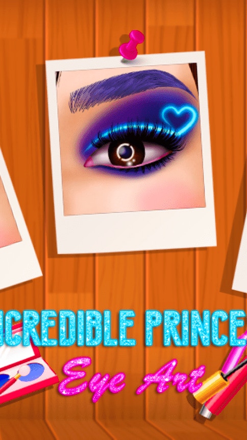 Incredible Princess Eye Art