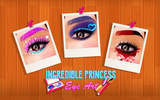 Incredible Princess Eye Art game cover