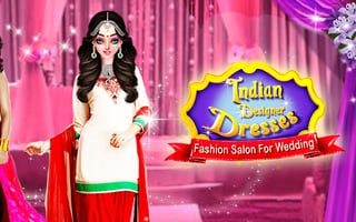 Indian Designer Dresses Fashion Salon For Wedding game cover