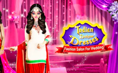 Indian Designer Dresses Fashion Salon for Wedding