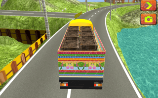 Indian Truck Driver Cargo Duty Delivery game cover