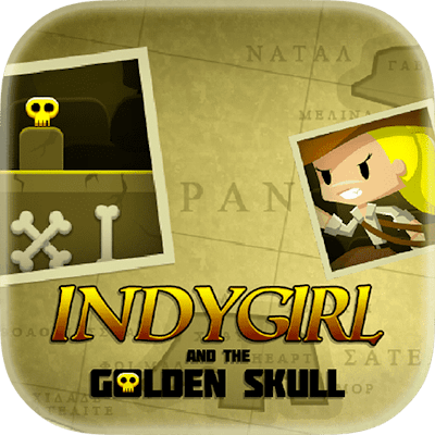 Indygirl and the Golden Skull By Gamepix