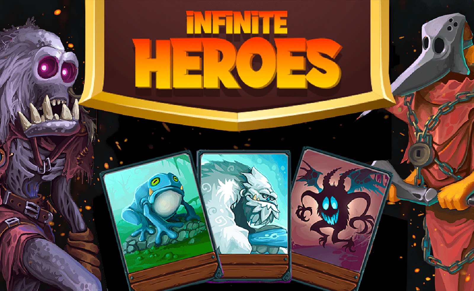 Infinite Heroes — free online card game on Glaze Games