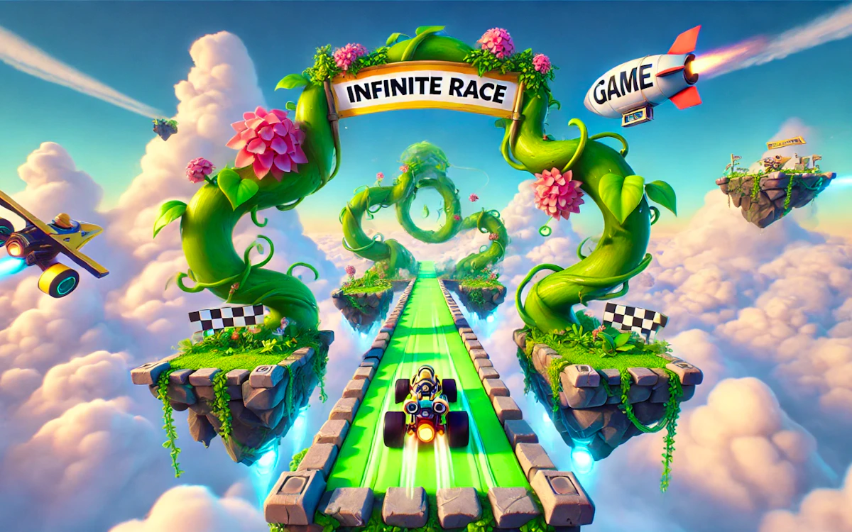 Infinite Race 🕹️ Play Now on GamePix