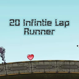 2D Infinite Lap Runner Online arcade Games on taptohit.com