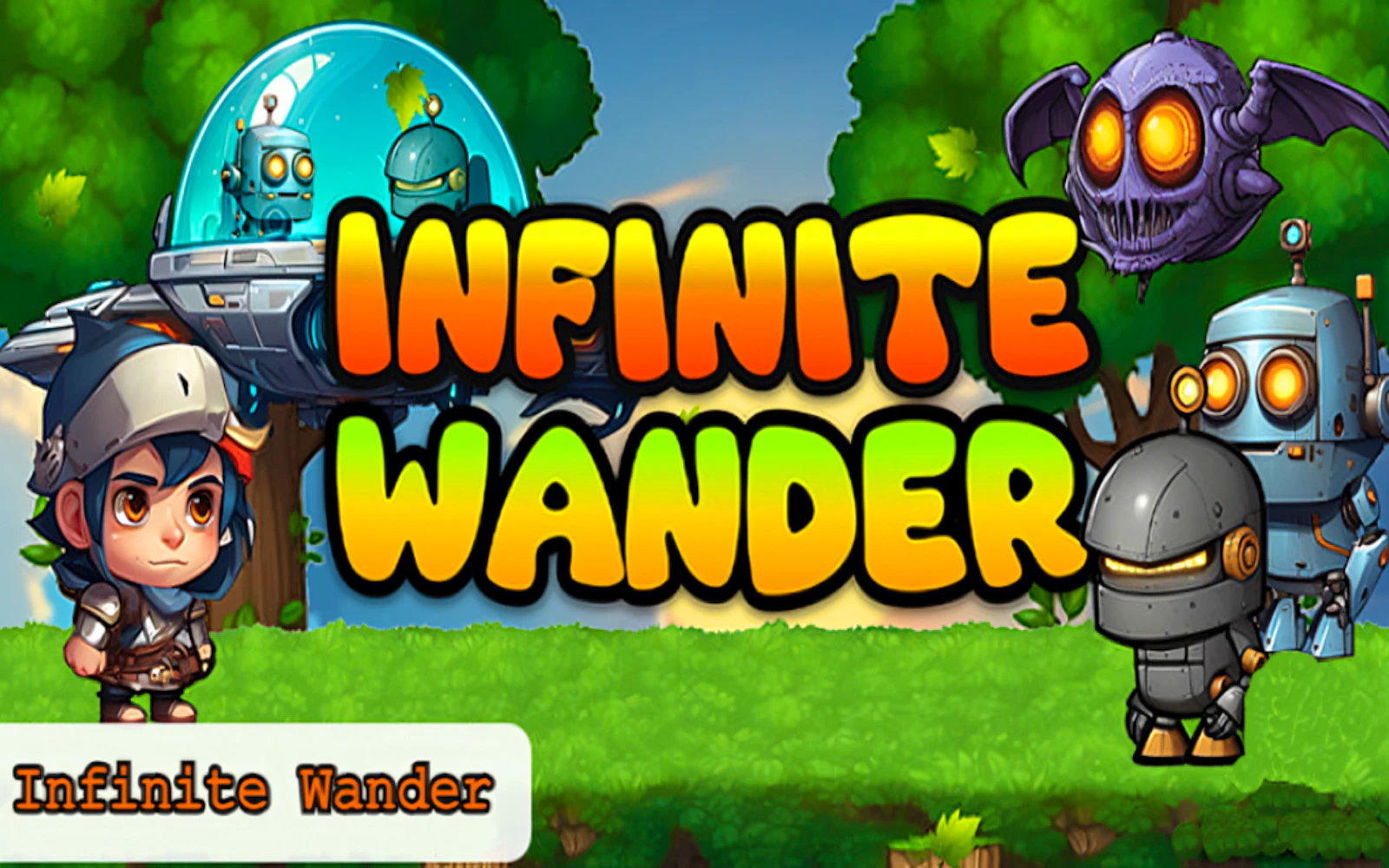 Infinite Wander — free online arcade game on Glaze Games