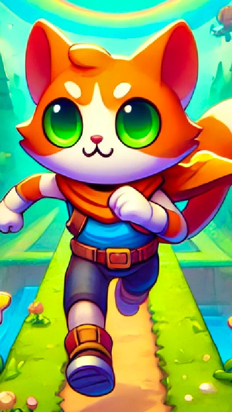 Infinity Cat Adventure Runner