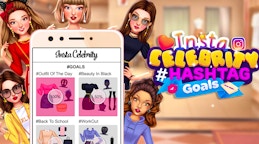 Insta Celebrity Hashtag Goals