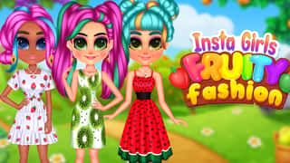 Insta Girls Fruity Fashion game cover