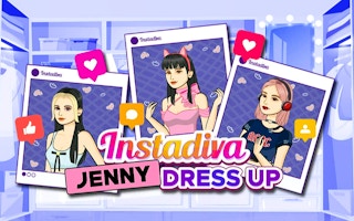 Instadiva Jenny Dress Up game cover